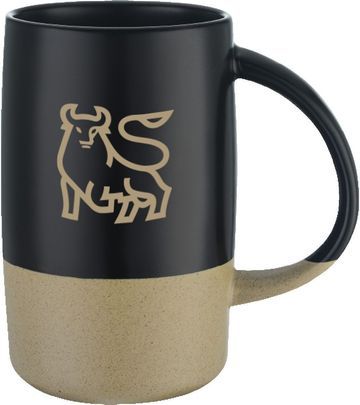 Your Sunrise 17 oz Two-Toned Ceramic Mug - 3.15" W x 5.315" H